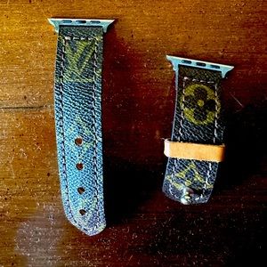 Louis Vuitton upcycled watch band